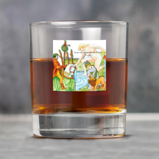 True Crime Tarot Everyday Items Rock Glasses