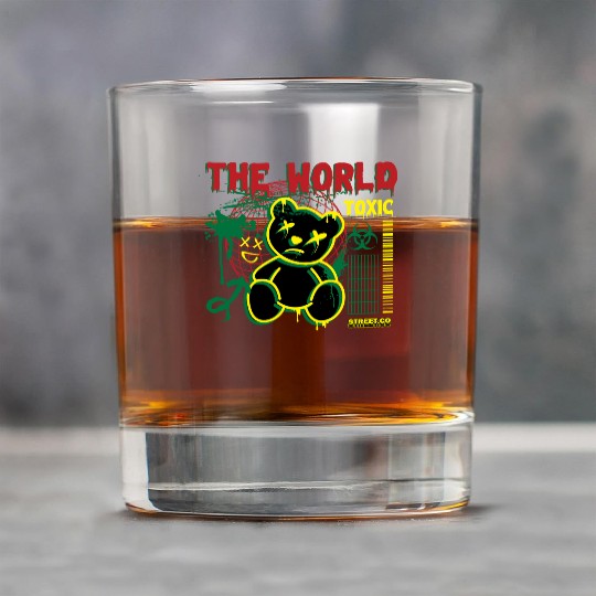 Toxic World Kawaii Bear Artwear Rock Glasses