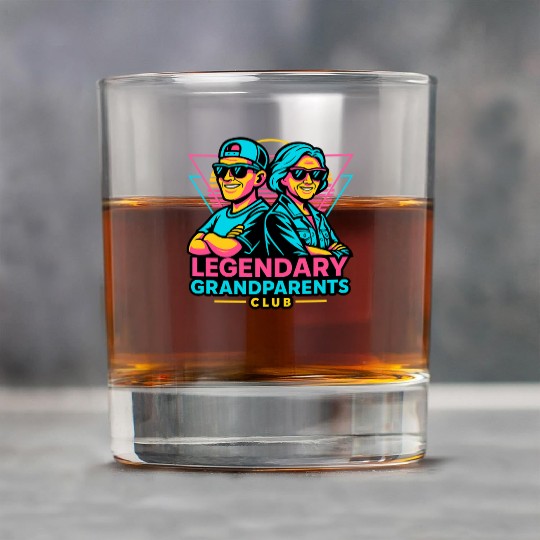Legendary Grandparents Retro Neon Rock Glasses