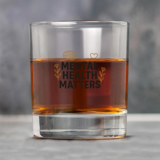 Mental Health Matters | Positive Mindset Graphic T Rock Glasses