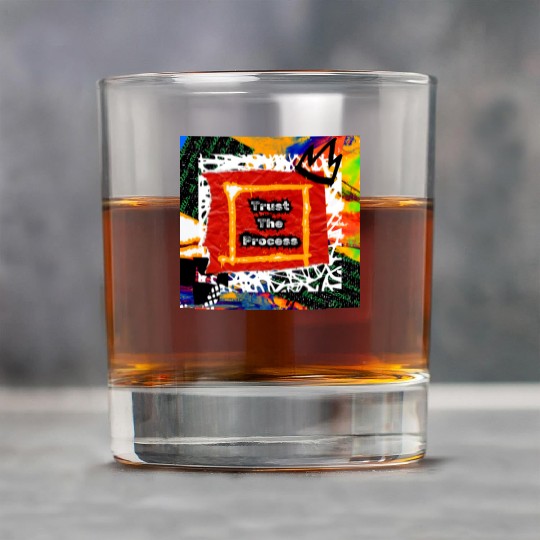 Trust The Process Graffiti Art Design Rock Glasses