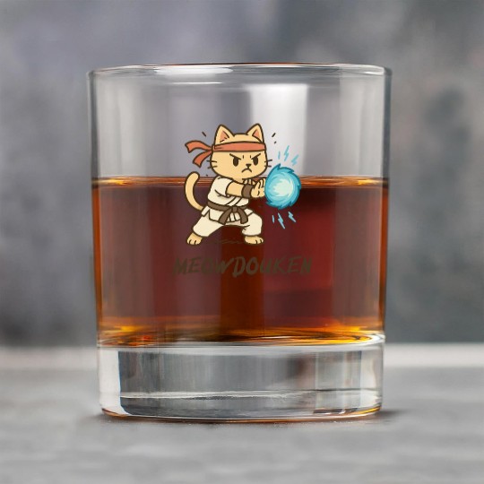 Meowdouken Street Fighter Rock Glasses