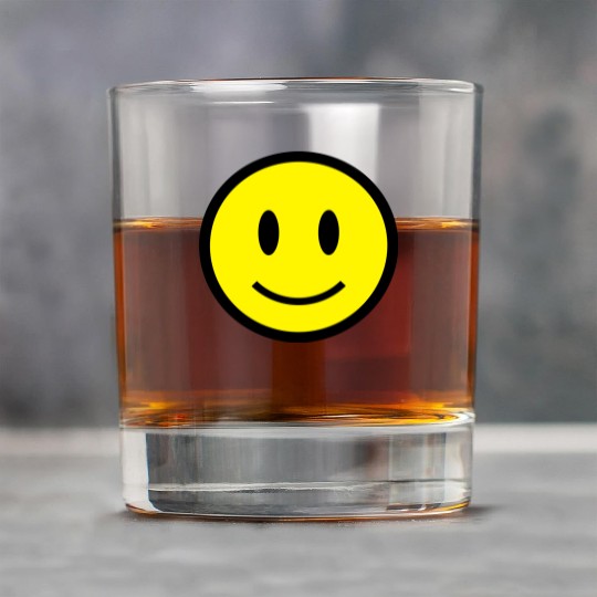 Smiley Face Icon 2c Rock Glasses