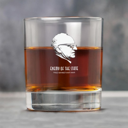 Freedom Liberty Capitalism Libertarian Anarchy Rock Glasses