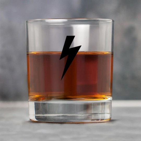 Lightning bolt Rock Glasses