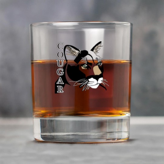 Cougar,Mountain Lion, Puma Rock Glasses