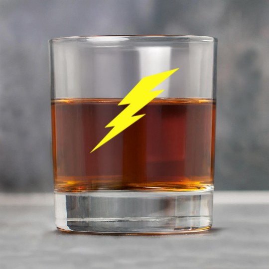 Lightning Bolt Rock Glasses