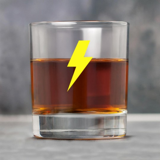 Lightning Bolt Rock Glasses