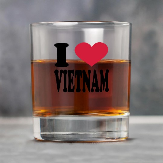 i love vietnam Rock Glasses