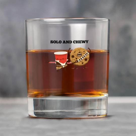Funny star wars han solo and chewbacca Rock Glasses