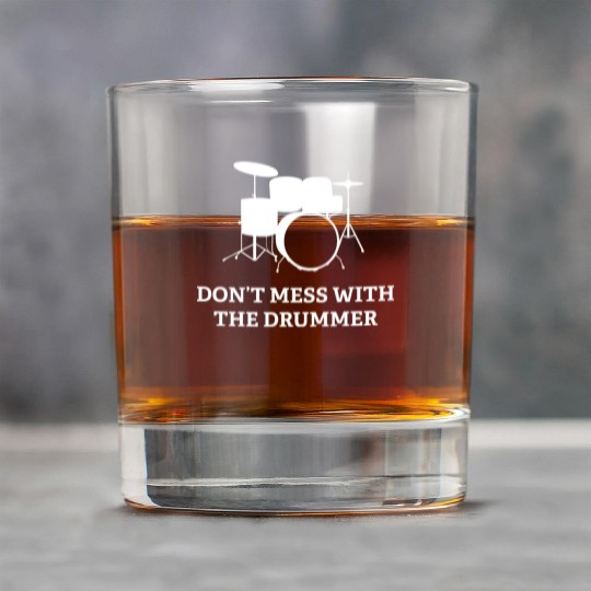 Don't Mess With The Drummer Rock Glasses