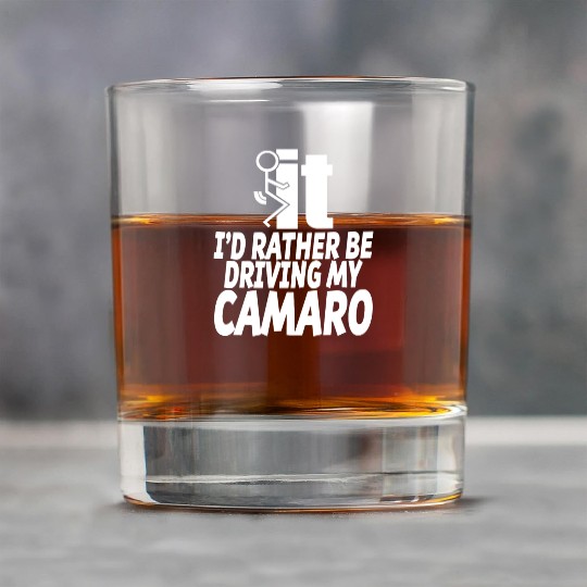 Camaro - I'd rather be driving my camaro Rock Glasses