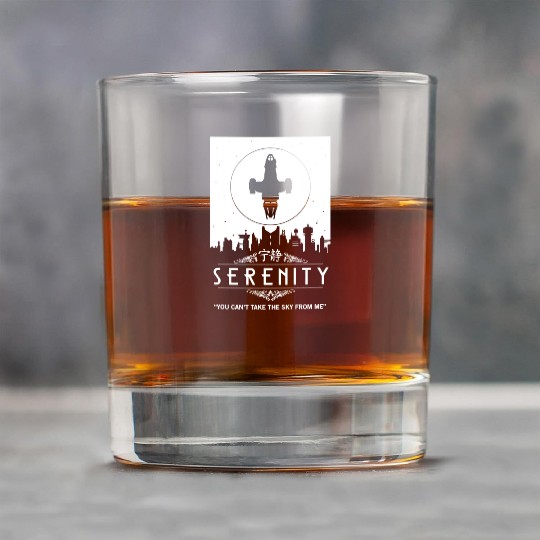 Serenity - You can't take the sky from me Firefly Rock Glasses