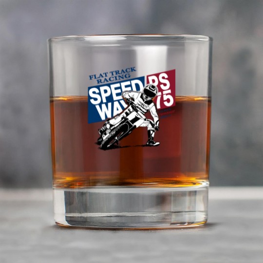 Flat Track Rider - Speedway Racing Rock Glasses