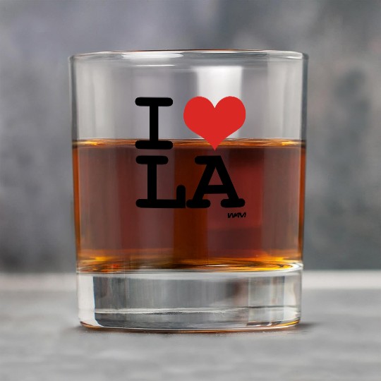 I love LA - Los Angeles Rock Glasses