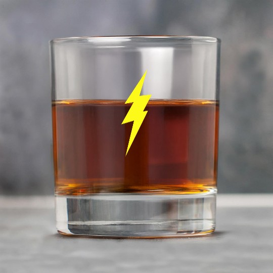 Lightning Bolt Rock Glasses