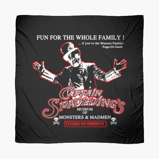 Captain Spaulding - Museum of monsters and madme Scarves