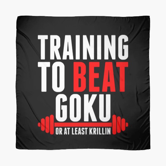 Training To Beat Goku Scarves
