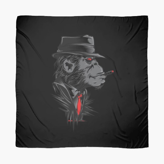 Gangster Monkey, Mafia Monkey, Monkey Business Scarves