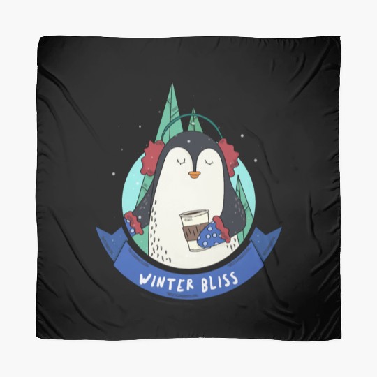 Winter Bliss | Holiday Penguin Scarves