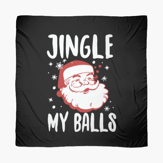 Jingle My Balls Scarves Christmas Funny Holiday Part