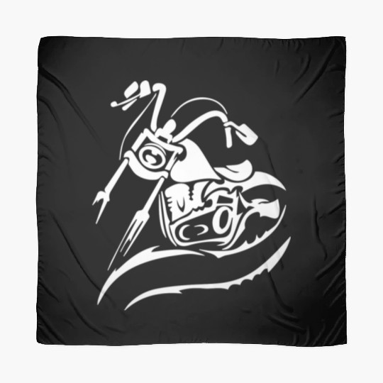 Motorcycle Chopper Cruiser Biker Mechanic Gift Scarves