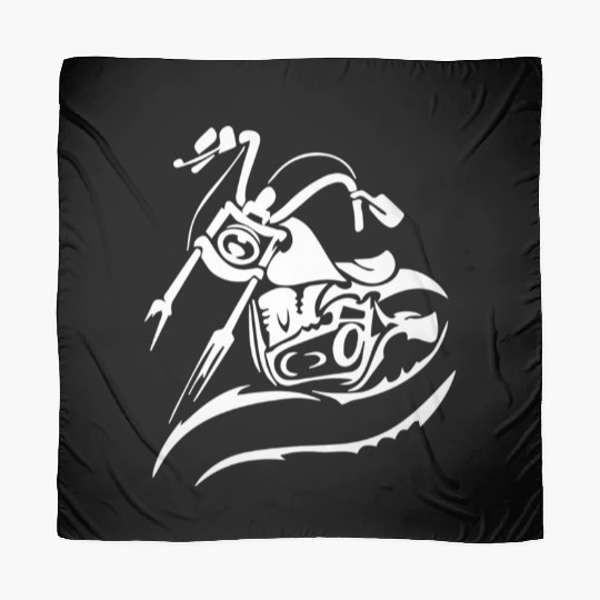 Motorcycle Chopper Cruiser Biker Mechanic Gift Scarves