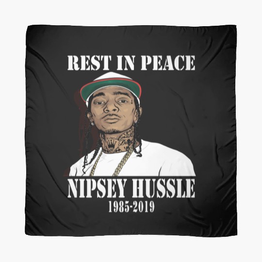 Nipsey Hussle Rest in Peace Scarves