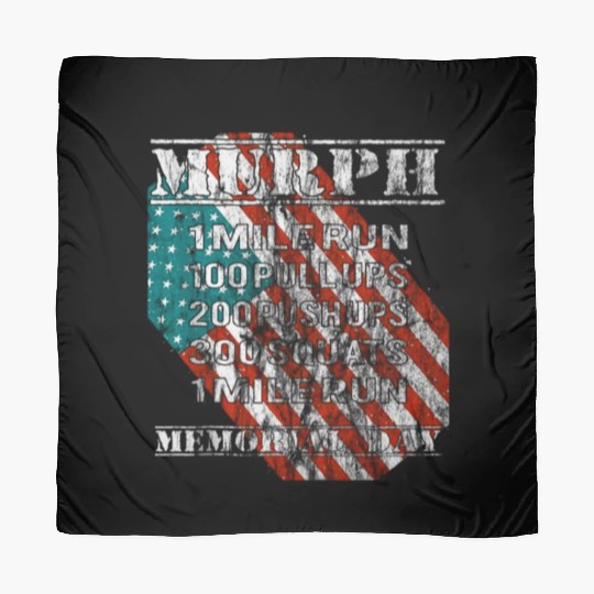 2019 Murph Challenge Memorial Day WOD Workout Gym Scarves