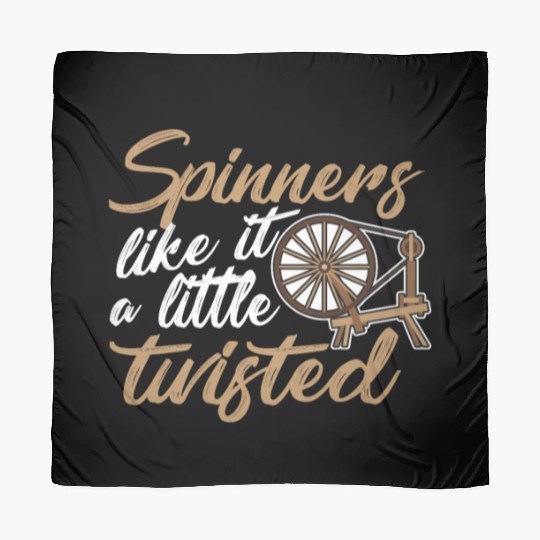 Spinners like it twisted - Wool Hand Spinning Scarves