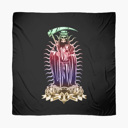 Santa Muerte - Santisima Muerte - Holy Death Scarves