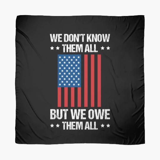 Memorial Day Veterans Day USA U.S. Army America Mi Scarves