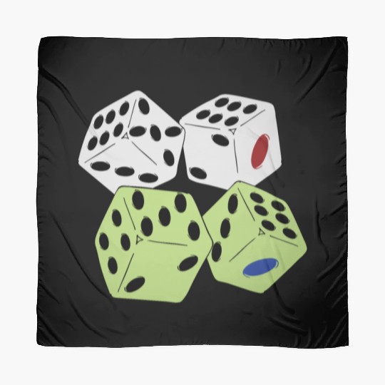 roll ludo dice Scarves