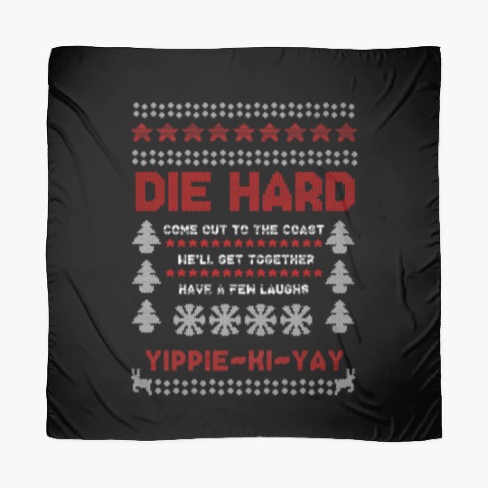 Die Hard Christmas Jumper Scarves