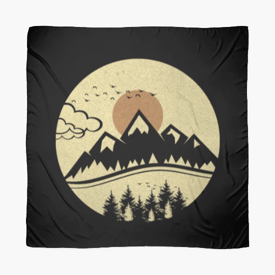 Tri blend Nature Print Scarves