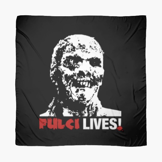 Fulci Lives Zombie Italian Horror Movie Fan Scarves