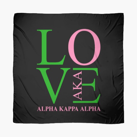 Aka Scarves Love Sorority Gift Alpha Kappa Aka Parap