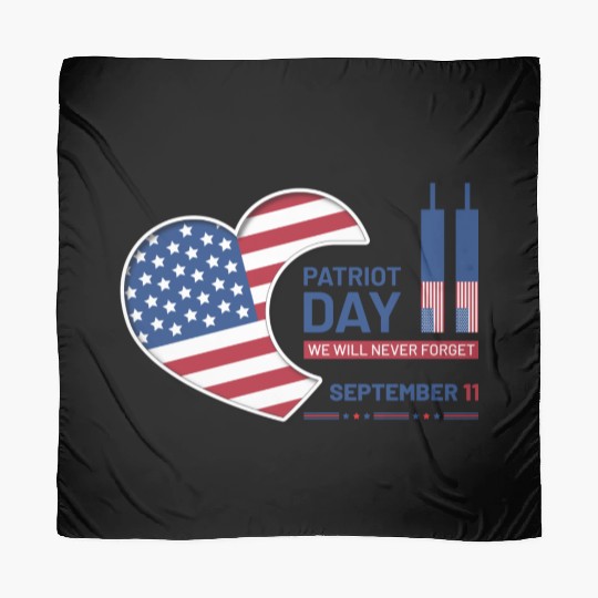 Patriot Day 9 11 USA Scarves