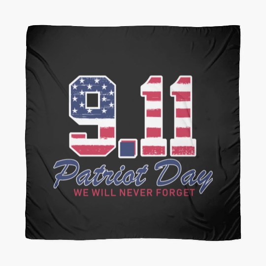 Patriot Day Never Forget 9 11 Anniversary Scarves
