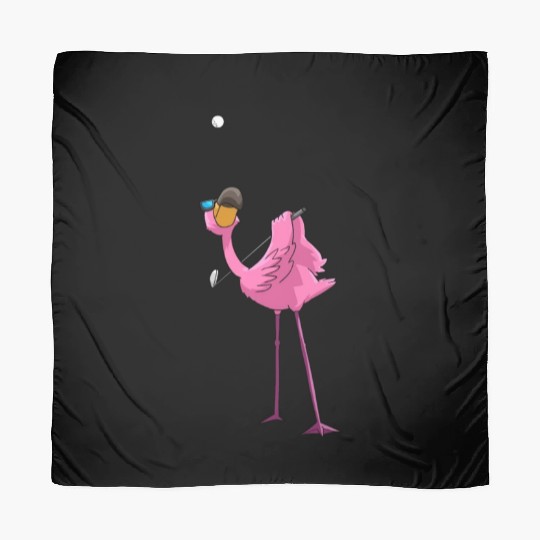 Flamingo Golf Golfing Scarves