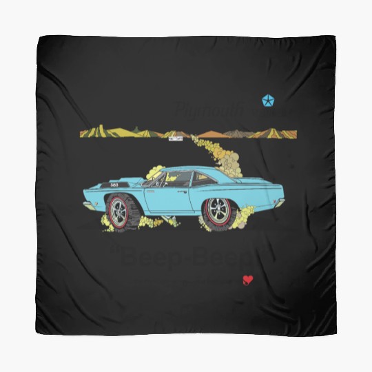 1968 Plymouth Road Runner Salt Flats Light Blue Scarves