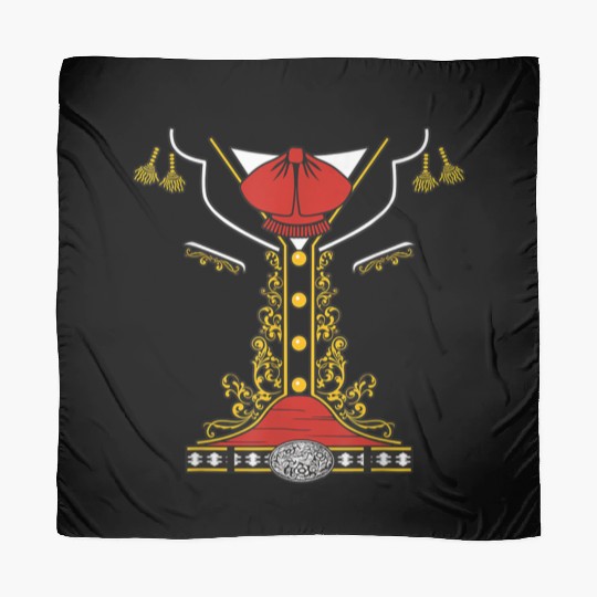 Mariachi Dia De Los Muertos Costume Halloween Mari Scarves
