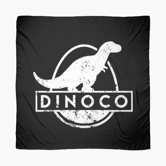 Dinoco White Distressed Scarves