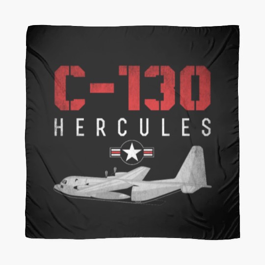 C 130 Hercules US Airborne Fighter Pilot Scarves