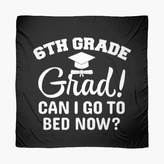 6th Grade Graduation Scarves Sixth School Graduation