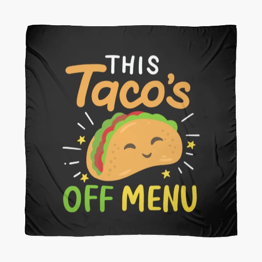 Taco Bachelorette Party wedding bride engaged Scarves