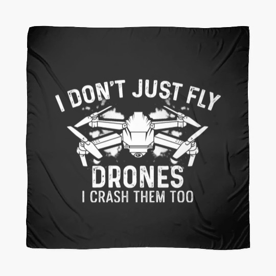 I crash them Funny Man Gift Scarves