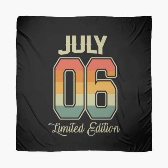 Vintage 16th Birthday July 2006 Sports Gift Scarves