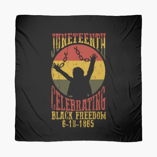 Juneteenth Black History Day Pride Gift Scarves