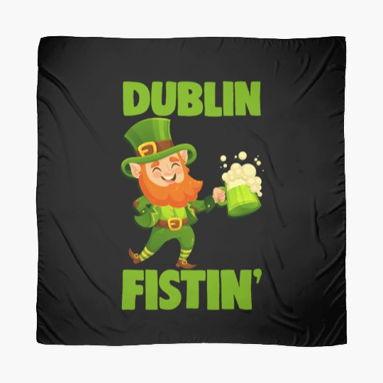 St. Patrick's Day Beer Drinking Dublin Fistin Scarves